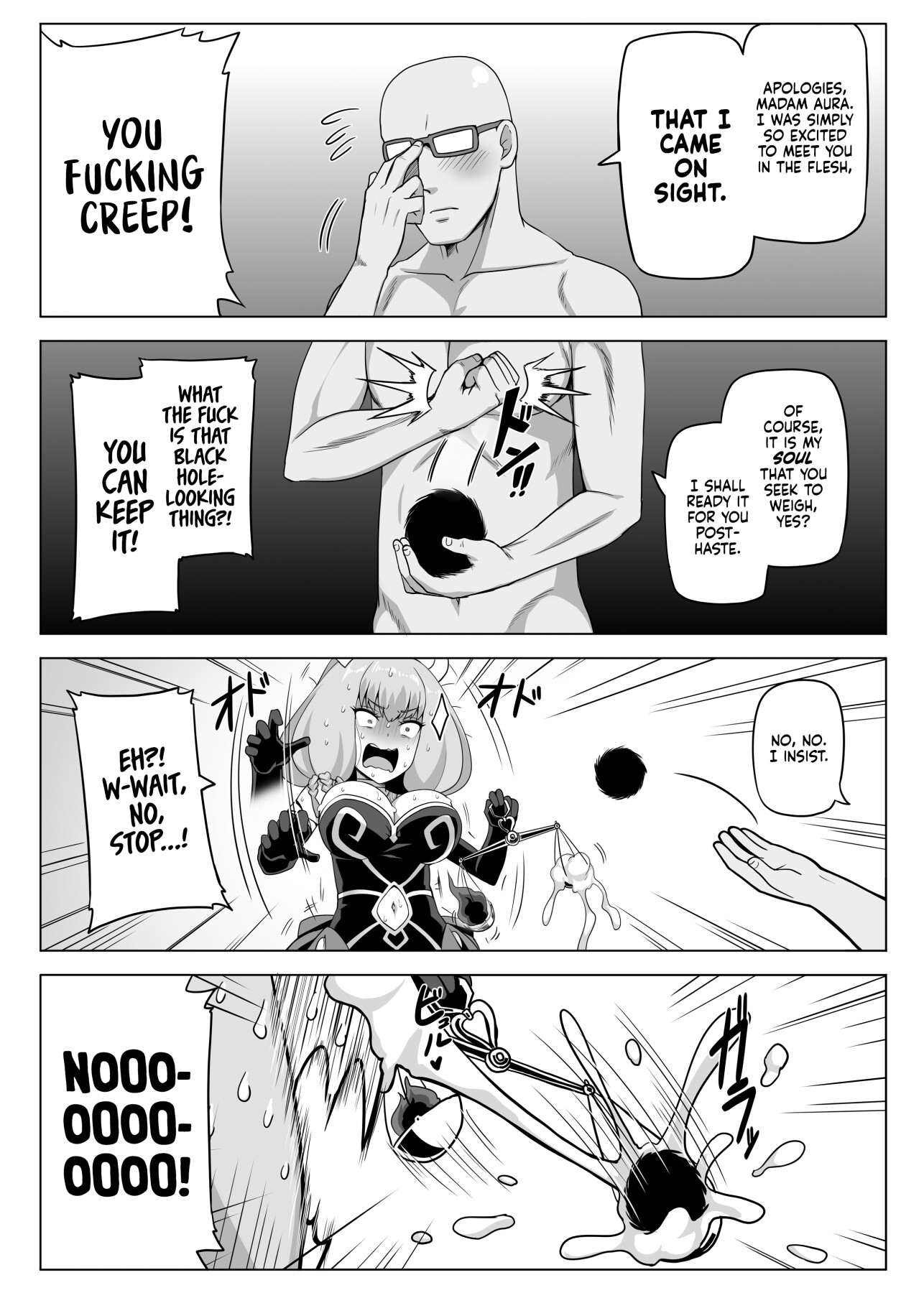 Hentai Manga Comic-I Saved Up Tons Of Mana For One Goal: To Blow My Load Inside Aura!-Read-3